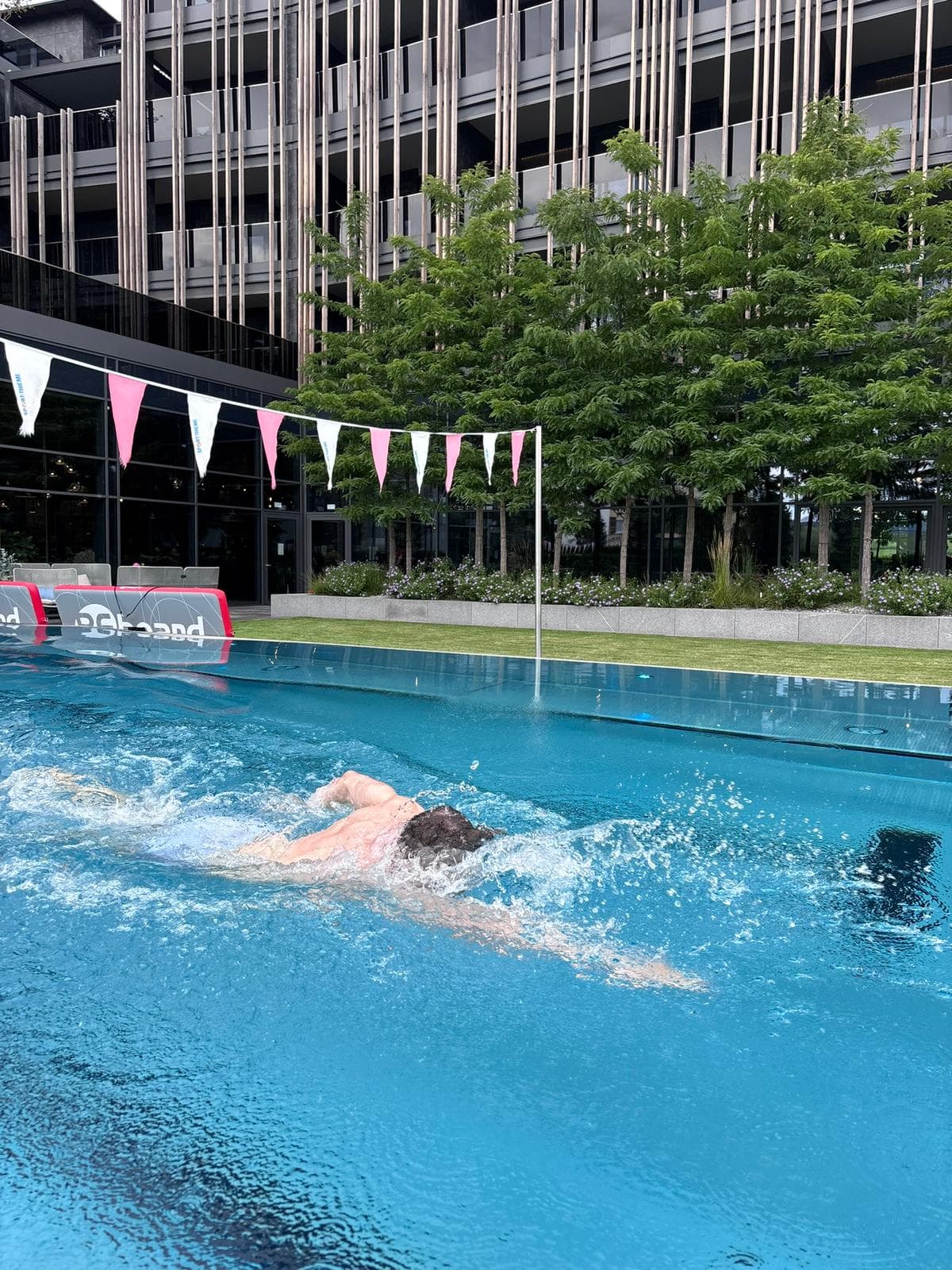 Emil beim Athletiktraining